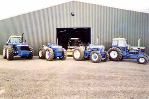 County 1884, County 1454, Ford 9600 & Ford 7700 V8